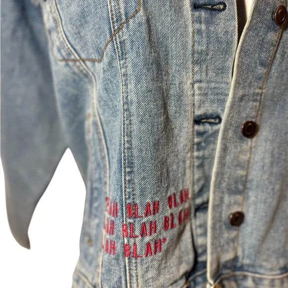 Patch Jean Jacket - Size S - Picture 3 of 7